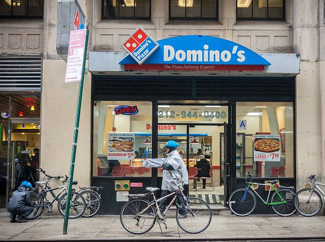 Domino's stockpiles toppings to beat no-deal Brexit